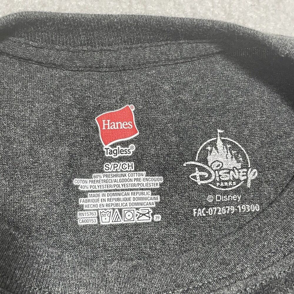 Disney Parks Men's Small I'll Be Your Mickey Mouse Tee Gray Graphic T Shirt - Picture 7 of 14